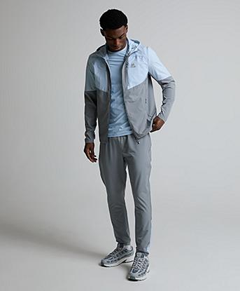 Montirex Impel Pant in Platinum Grey / Summer Mist