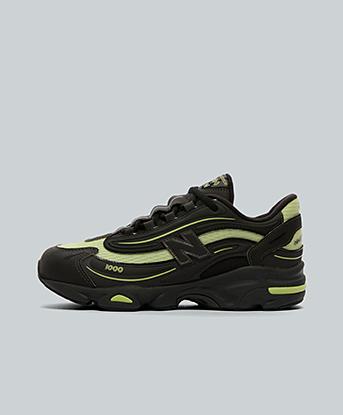Black Metallic / Dry Lime