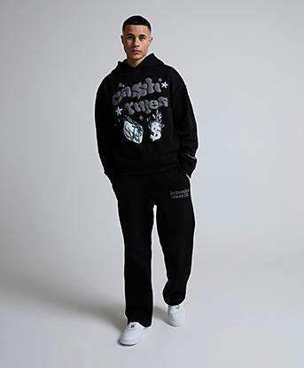 Lorenzo Cash Rules Overhead Hoodie in Black