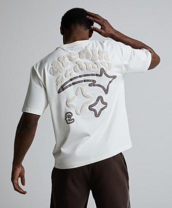 Lorenzo Dream Academy T-Shirt in Ivory