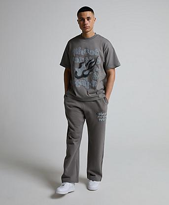 Lorenzo Target T-Shirt in Steel