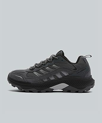 Merrell Speed Strike 2 Trainer in Alloy / Black / Metallic Silver