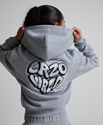 Lorenzo Womens Nova Hoodie in Grey Marl