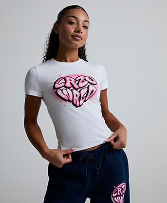 Lorenzo Womens Nova T-Shirt in White