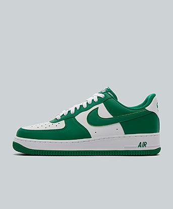 White / Malachite Green / White