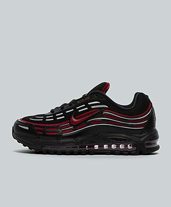 Nike Air Max TL 2.5 Trainer in Black / Crimson Red / Metallic Silver