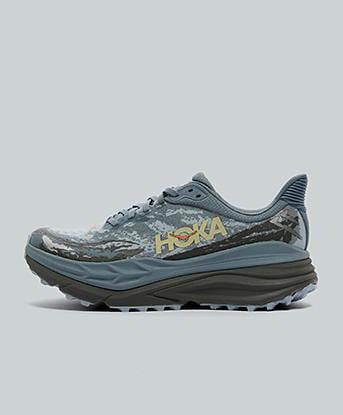 Hoka Stinson 7 Trainer in Slate Blue / Asphalty Grey / Black