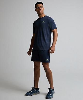 Trailberg Crest 3.0 T-Shirt in Storm Blue