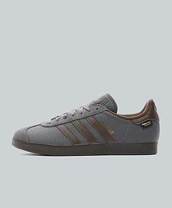 adidas Originals Gazelle CORDURA Trainer in Grey / Charcoal / Grey