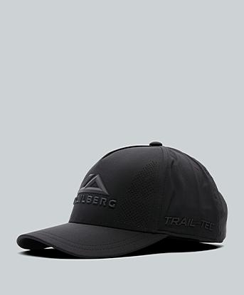 Trailberg Strata 5 Panel Cap in Black
