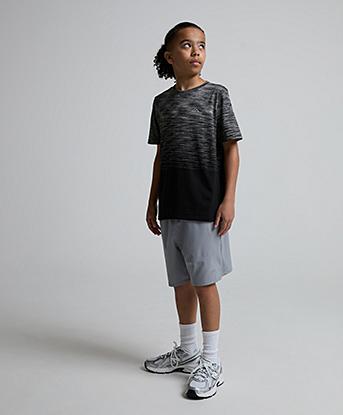 Trailberg Junior Frequency T-Shirt in Black / Moon Grey / Urban Smoke / White