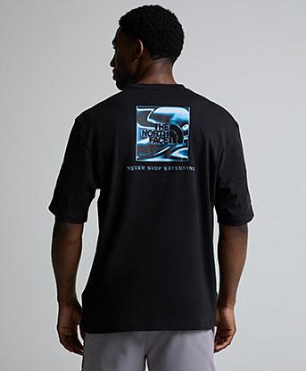 The North Face Liquid Box NSE Oversize Short Sleeve T-Shirt in TNF Black