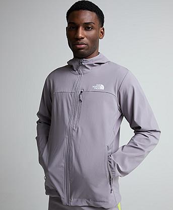 The North Face Nimble 2 Hooded Jacket in Transcendent Grey