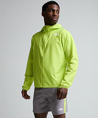 The North Face Fontanales Wind Jacket in Fizz Lime