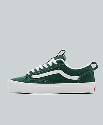 Vans Skate Old Skool 36 Plus Trainer in Dark Forest