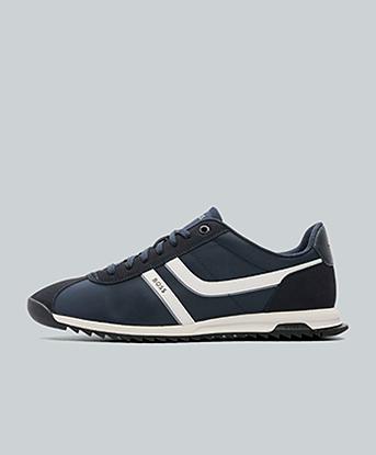 BOSS Zayn Low Trainer in Dark Blue