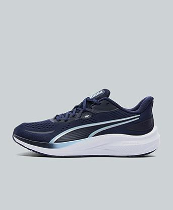 Navy / White
