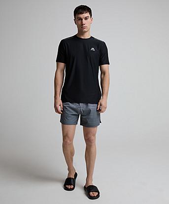 Montirex Trail Swim Short in Asphalt / Platinum Grey