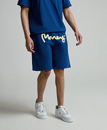 Money Clothing Apparel Short in Dutch Blue