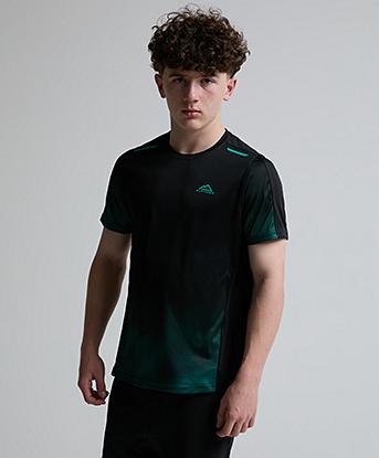 Alpyrex Junior Iolite Poly T-Shirt in Black