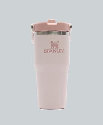 Stanley 1913 Ice Flow Flip Straw 2.0 Tumbler 0.4 Litre in Rose Quartz
