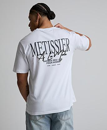 Metissier Bodhi T-Shirt in Optic White