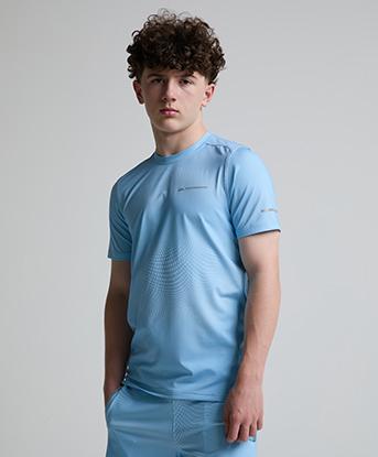 Monterrain Junior Fortitude T-Shirt in Skybound Blue