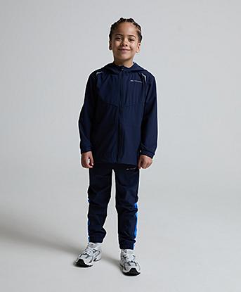 Monterrain Nursery Stellar Space Dye Tracksuit in Velvet Dusk / Manor Blue