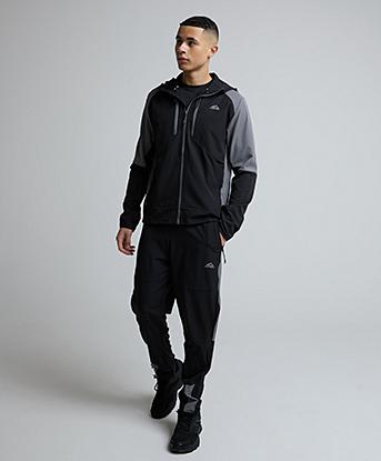 Alpyrex Tarax Woven Pant in Black / Volcanic Veil