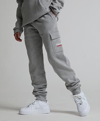 Zavetti Canada Junior Valdez Jogger in Grey Marl
