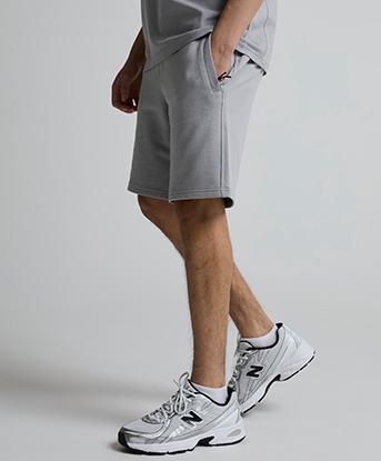 Alessandro Zavetti Cenerello Badge Short in Cloud Mirage