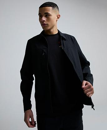 Alessandro Zavetti Florenzi Overshirt in Black