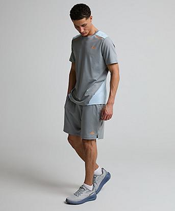Alpyrex Altor Woven Short in Iceveil / Ash Tide / Peach Light