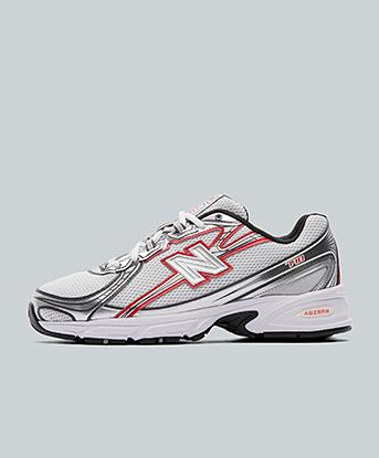 Chalk Grey / Silver / Red