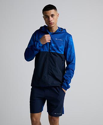 Monterrain Divide Windrunner in Regal Blue / Velvet Dusk
