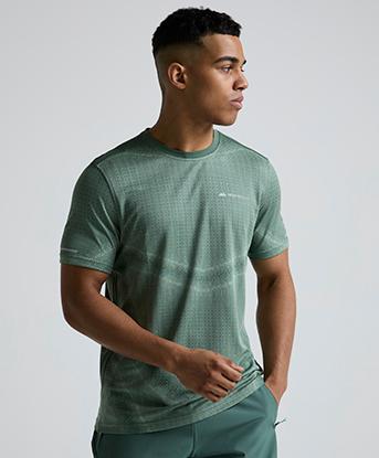 Monterrain Vapor T-Shirt in Escape Green