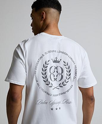 Closure London Resort Wreath T-Shirt in White