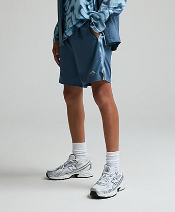 Trailberg Junior Kinetic Short in Breeze / Dove Blue