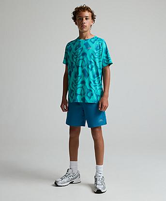 Trailberg Junior Kinetic Short in Ocean Spray / Tropical Depths