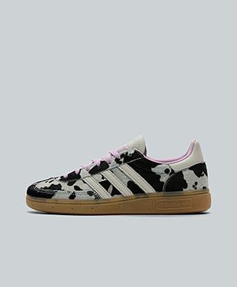 adidas Originals Womens Handball Spezial Trainer in Cow / Lilac / White