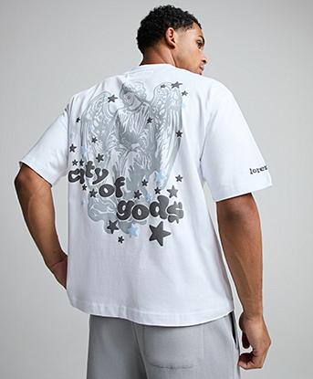 Lorenzo City Of Gods T-Shirt in White