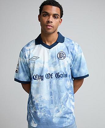 Lorenzo City Of Gods Jersey in Celestial Blue