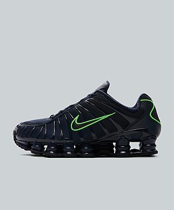 Nike Shox TL Trainer in Thunder Blue / Black / Obsidian
