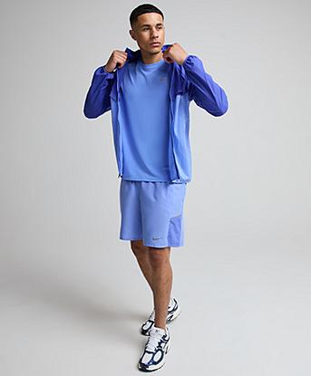 Nike Stride Jacket in Lapis / Royal Pulse / Reflective Silver