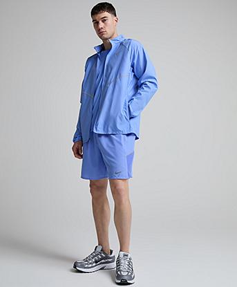 Nike UV Miler Hooded Jacket in Royal Pulse / Sapphire