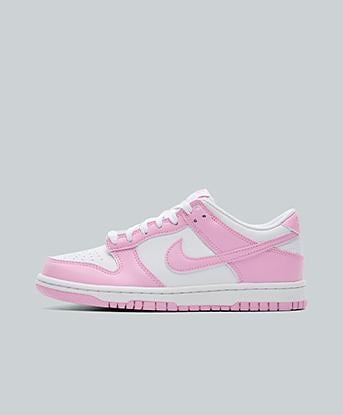 White / Pink Rise / White