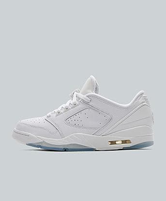 Jordan Sixty Plus Low Trainer in White / Pure Platinum / Black