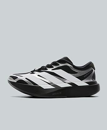  Black / White / Metallic Silver