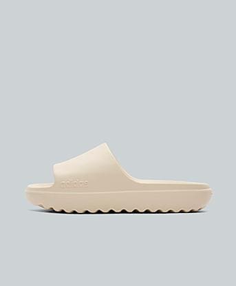 adidas Originals Womens Adilette Lumia Slide in Wonder White