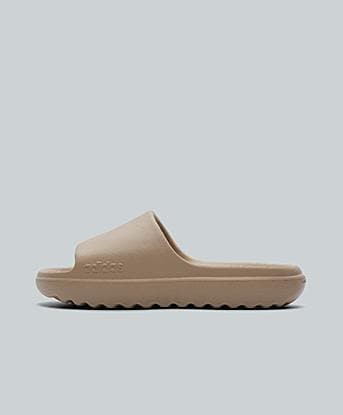 adidas Originals Womens Adilette Lumia Slide in Clay Brown